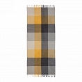 House of Juniper Block Check Herringbone Knee Grey Ochre